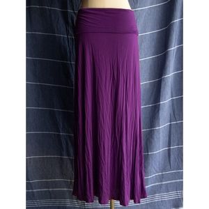 Free To Live maxi fold over skirt